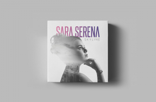 Diseño de Skyline, el primer álbum de Sara Serena